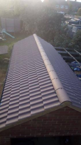 Long new build roof
